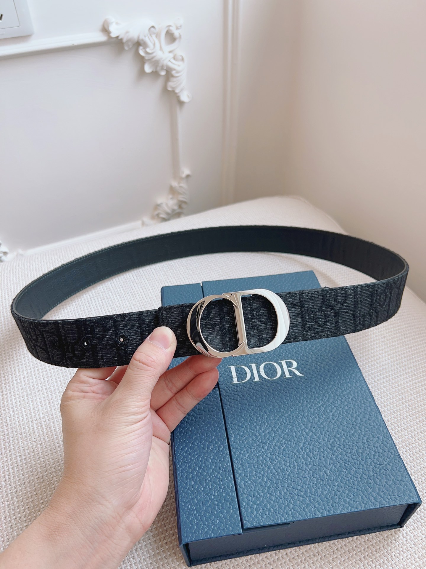 Dior Leather Belts 1:1 Mirror Version