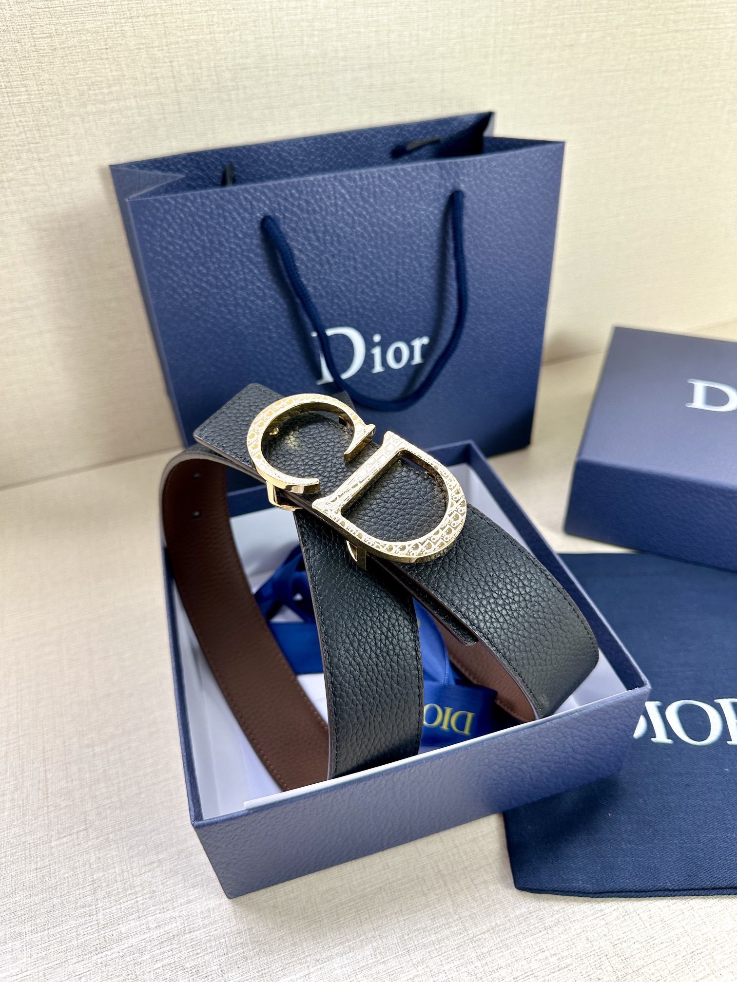 Dior Leather Belts 1:1 Mirror Version