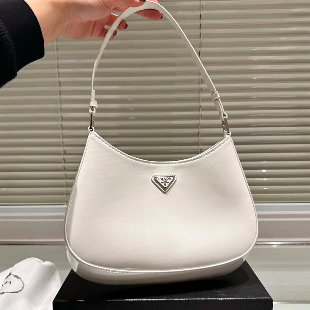 PRADA Calfskin Hobo Bag Shoulder Bag (Replica)