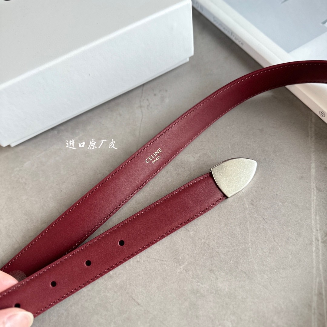 Celine Leather Belts 1:1 Mirror Version