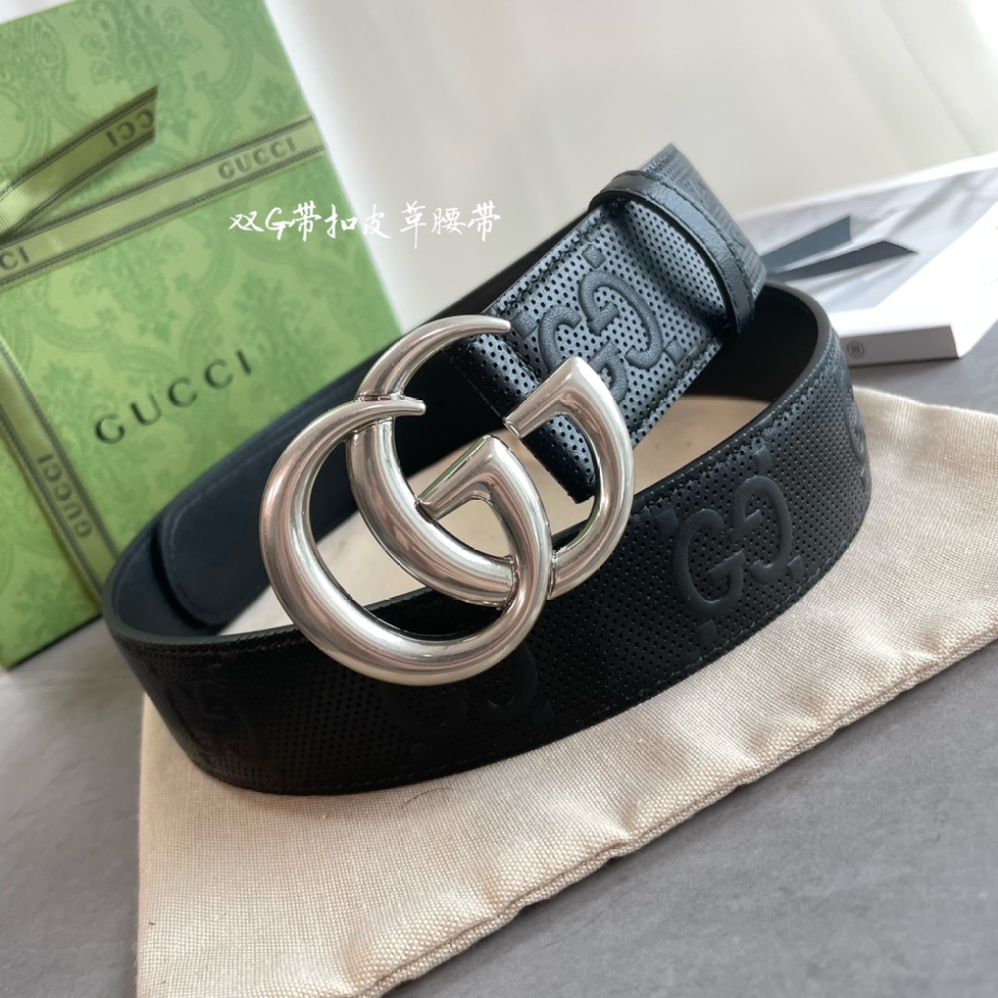 Gucci New Relief Punching Embossed  40MM