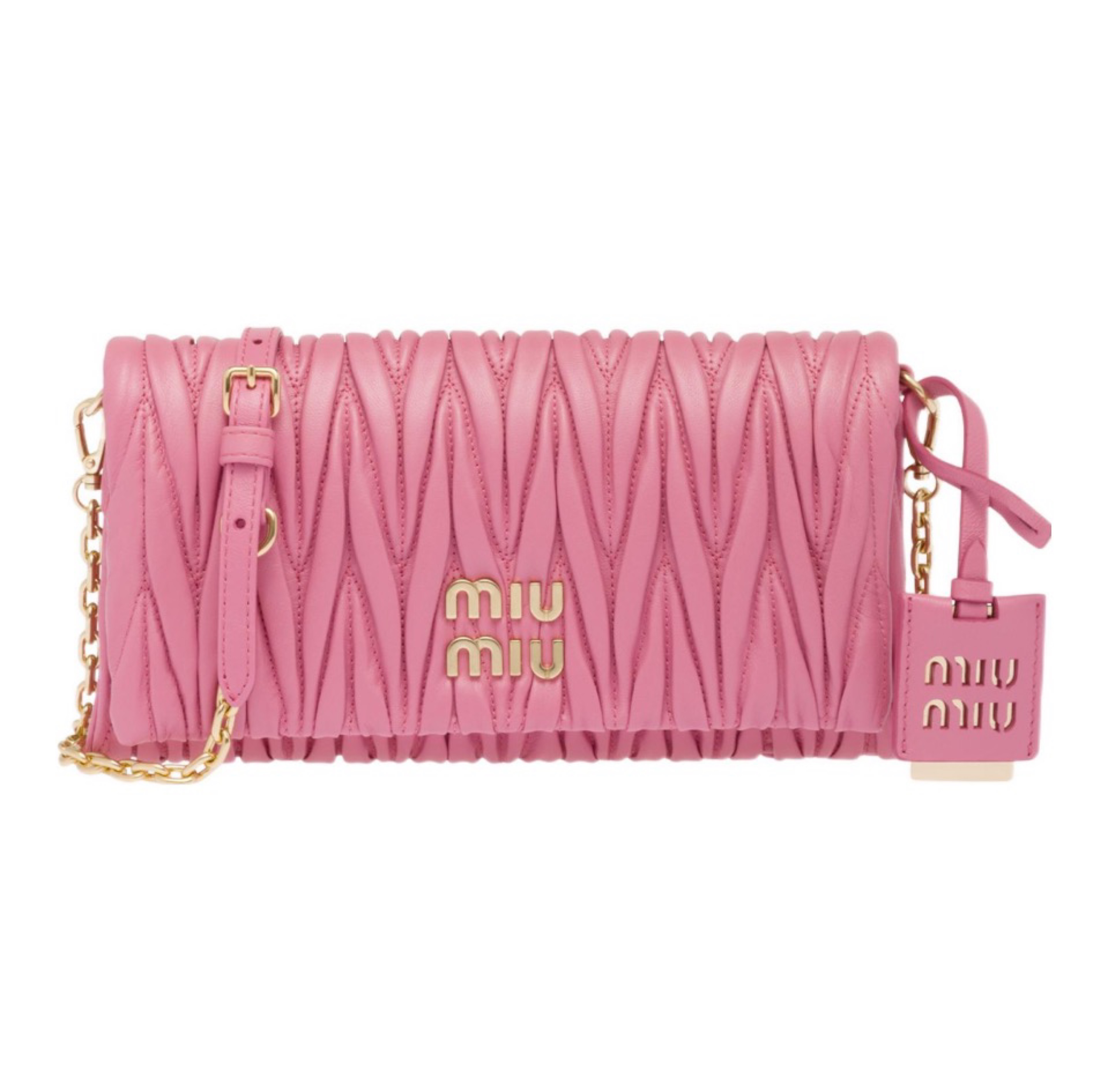 Miumiu Matelasse Leather Shoulder Bag Crossbody Bag（Replica）