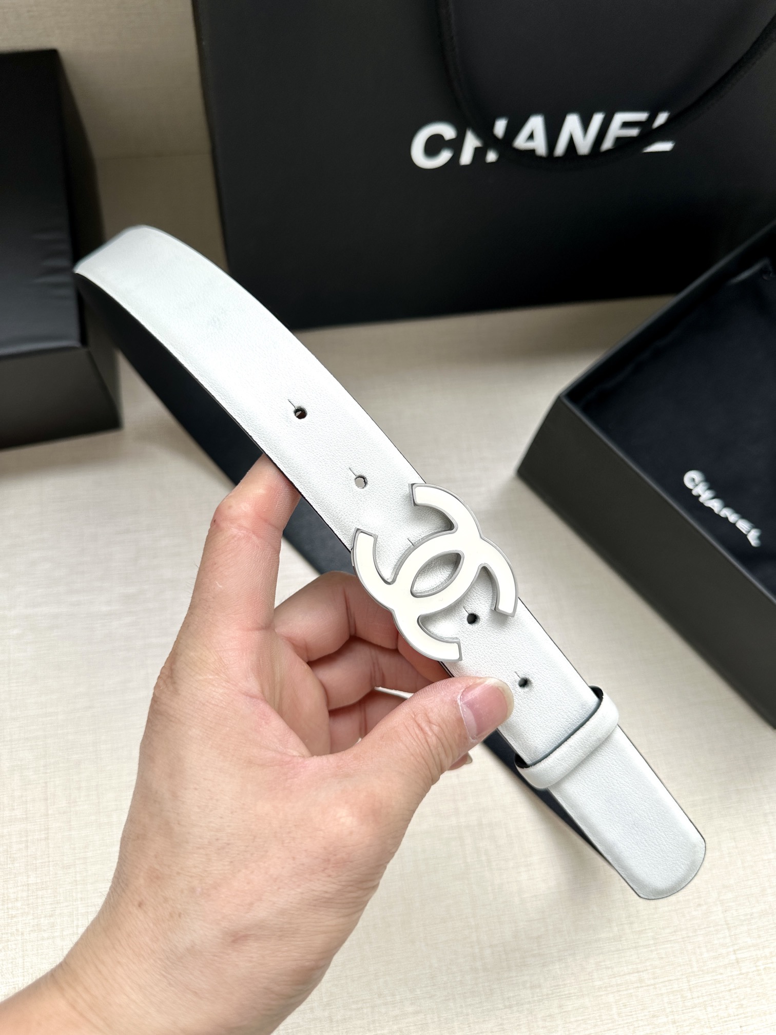 Chanel Leather Belts 1:1 Mirror Version