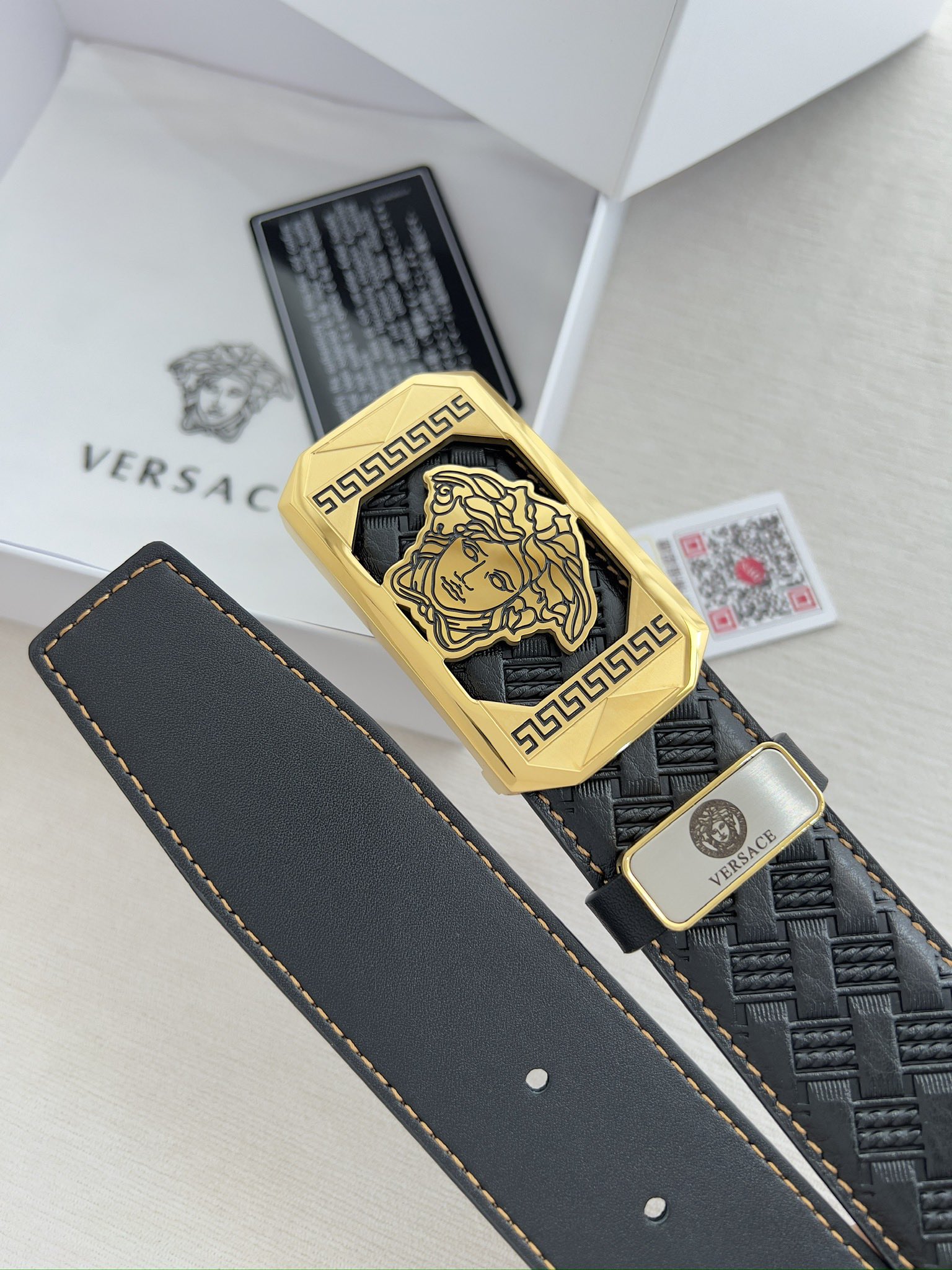 Versace Leather Belts 1:1 Mirror Version