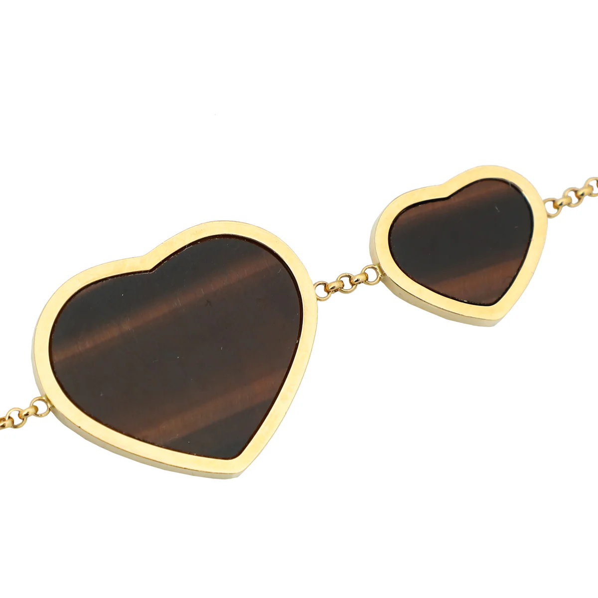 Chopard  18K Rose Gold Diamond Sautoir Happy Hearts Necklace