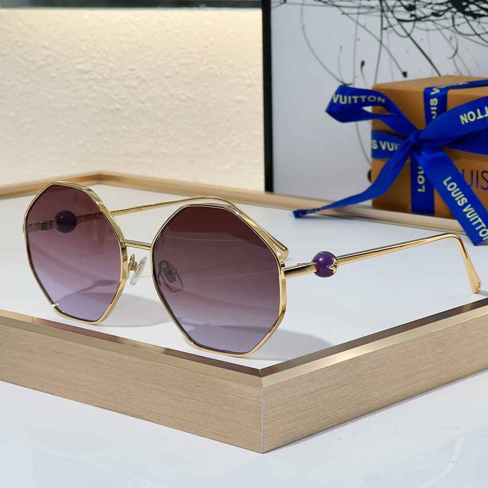 Louis Vuitton LV  Lrregular Shape Fashion Sunglasses  Top quality （Replica）
