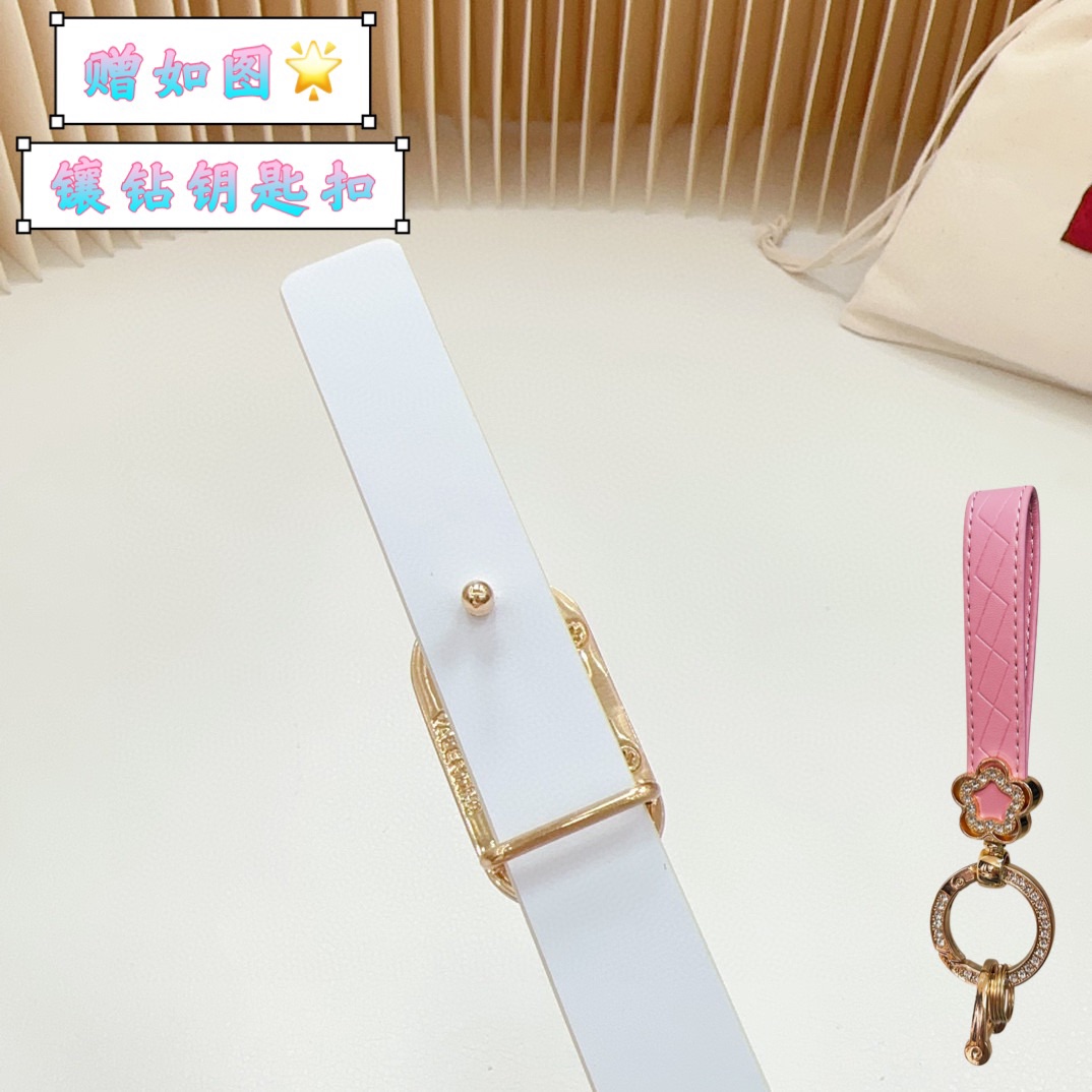 Valentino Leather Belts 1:1 Mirror Version