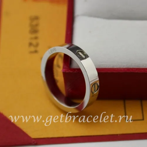 Copy Cartier Love Wedding Band White Gold B4085100