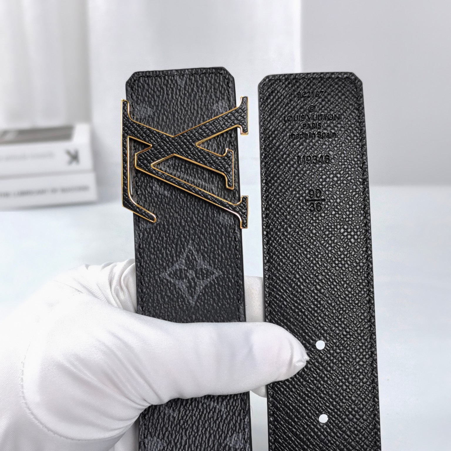 Louis Vuitton LV Leather Belts 1:1 Mirror Version