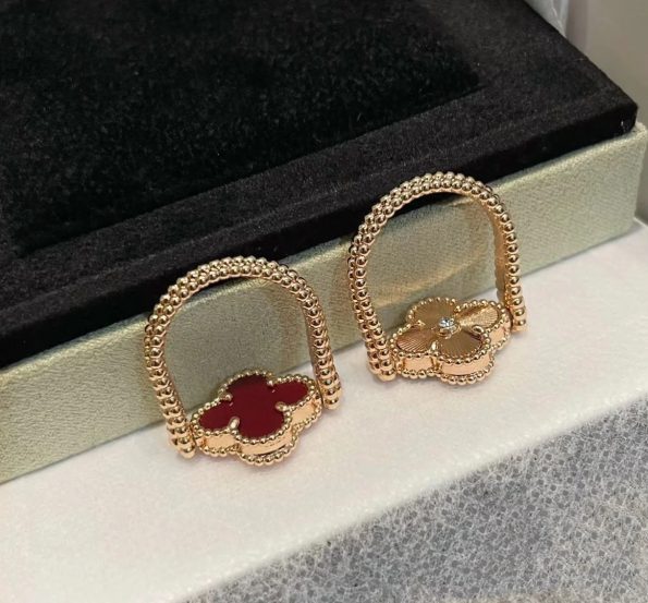 Van Cleef Clover Ring Dupe, Available in a variety of colors