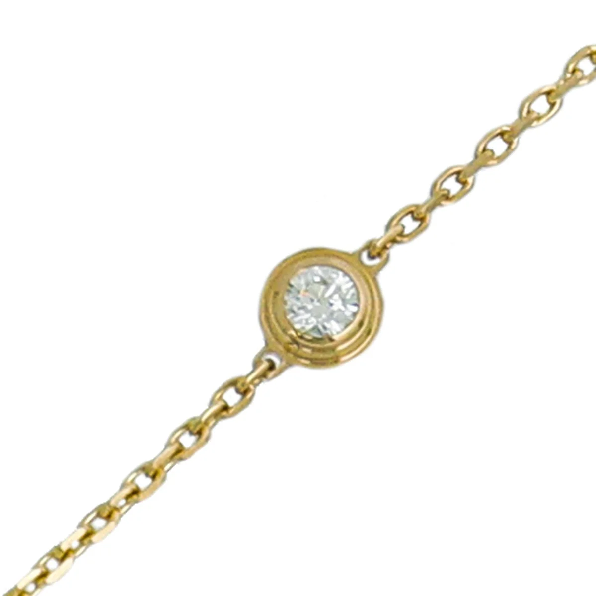 Cartier 18K Yellow Gold Diamond D'Amour XS Bracelet