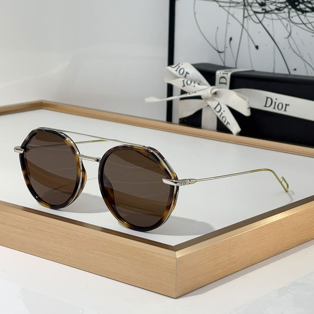 Dior Alloy Sunglasses With Reflective Frames Top quality (Replica）