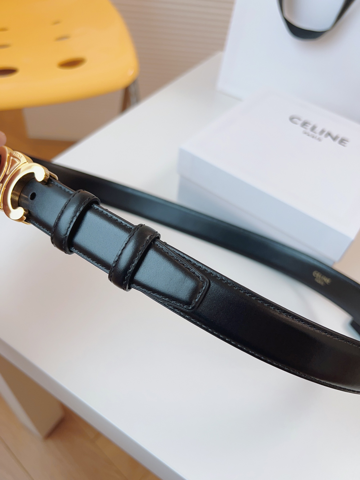 Celine Leather Belts 1:1 Mirror Version