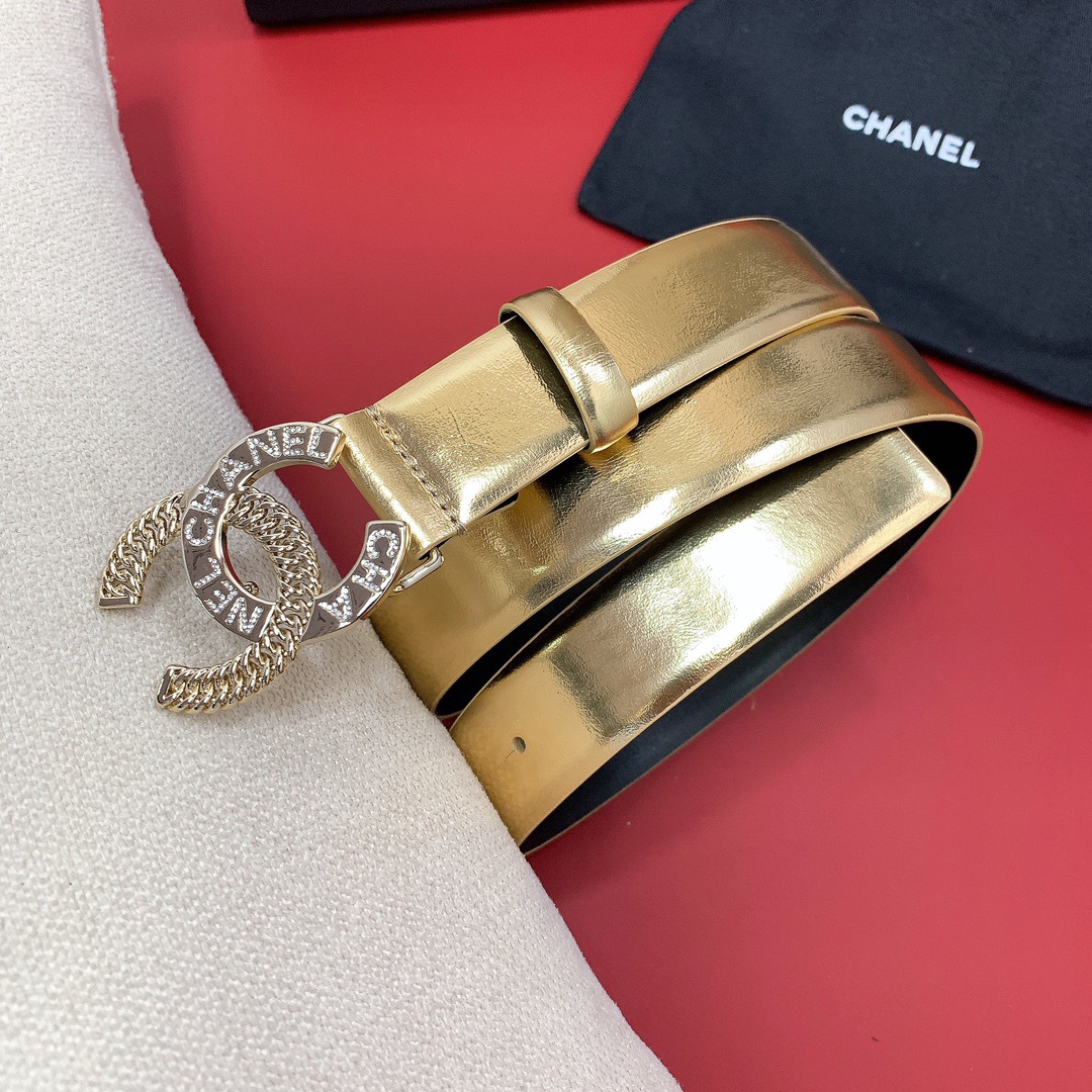 Chanel Leather Belts 1:1 Mirror Version