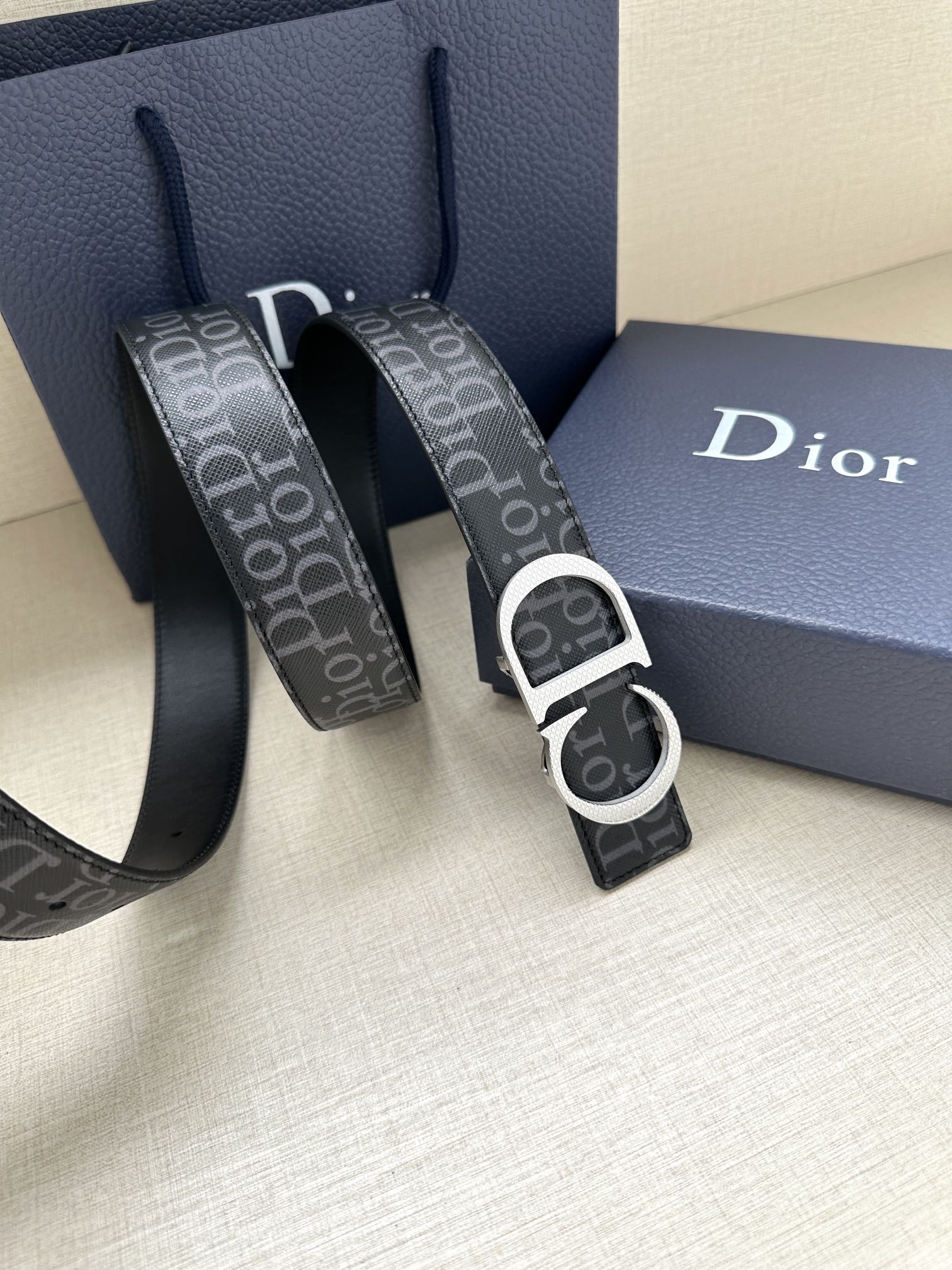 Dior Leather Belts 1:1 Mirror Version
