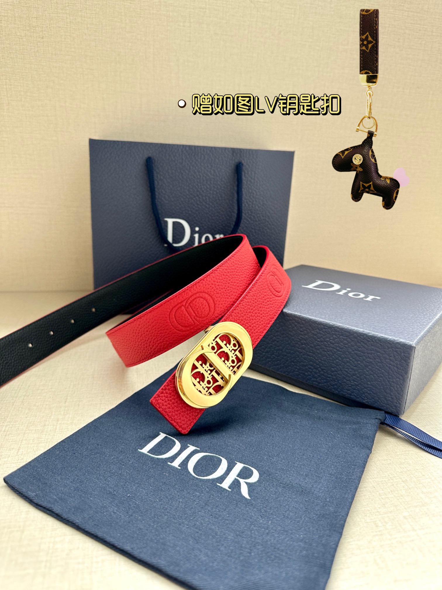 Dior Leather Belts 1:1 Mirror Version