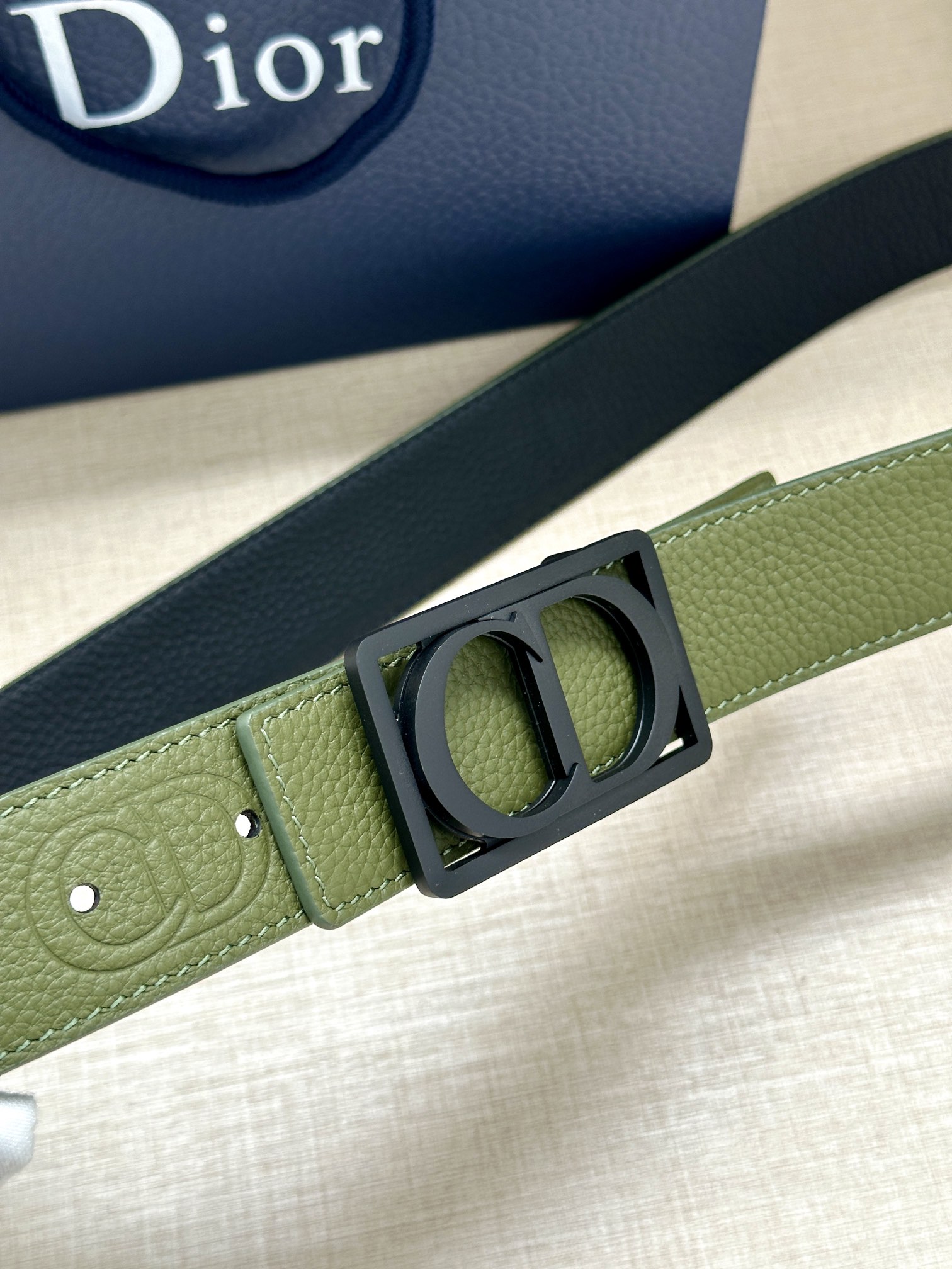 Dior Leather Belts 1:1 Mirror Version