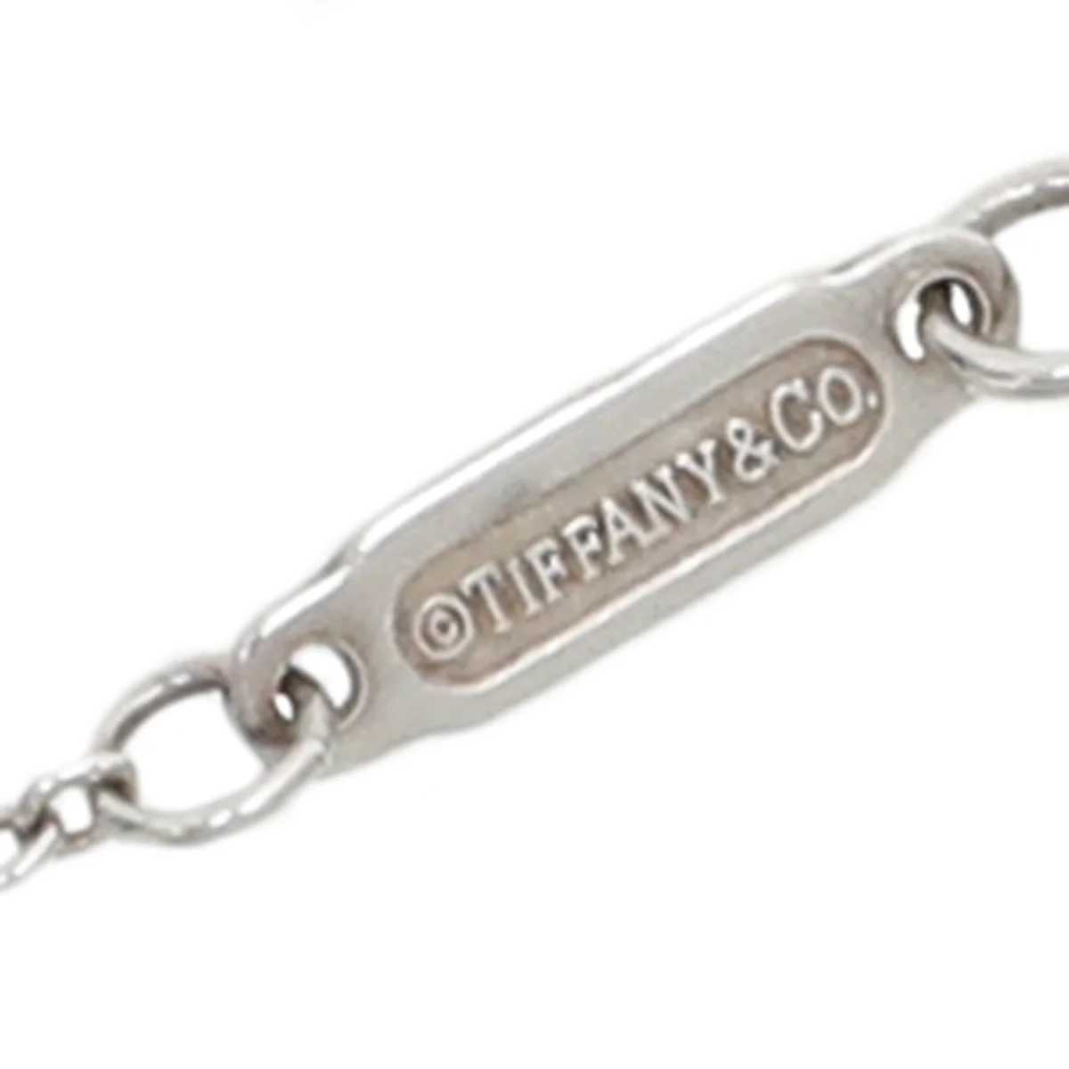 Tiffany & Co Sterling Silver Triple Key Pendant Necklace