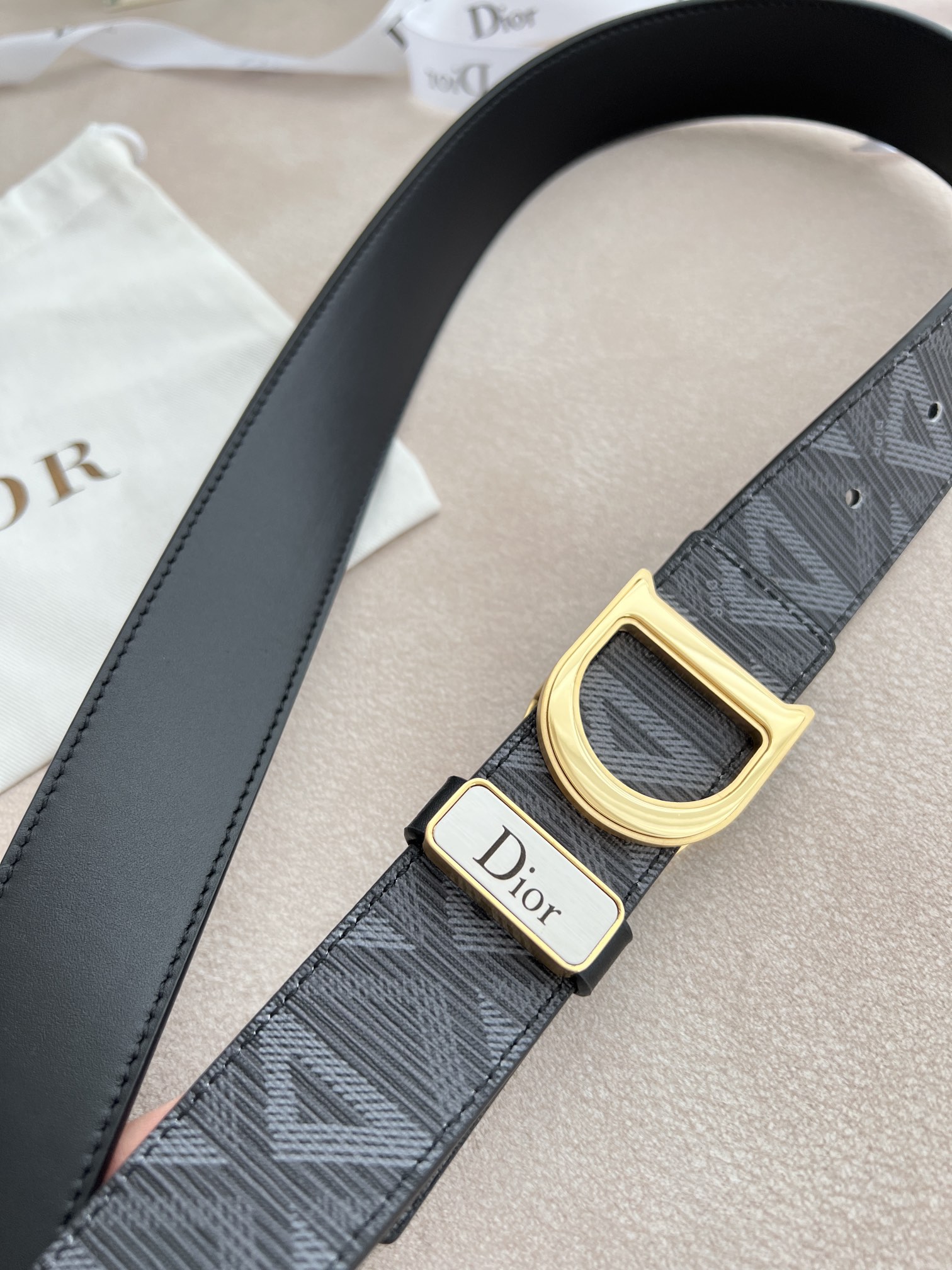 Dior Leather Belts 1:1 Mirror Version