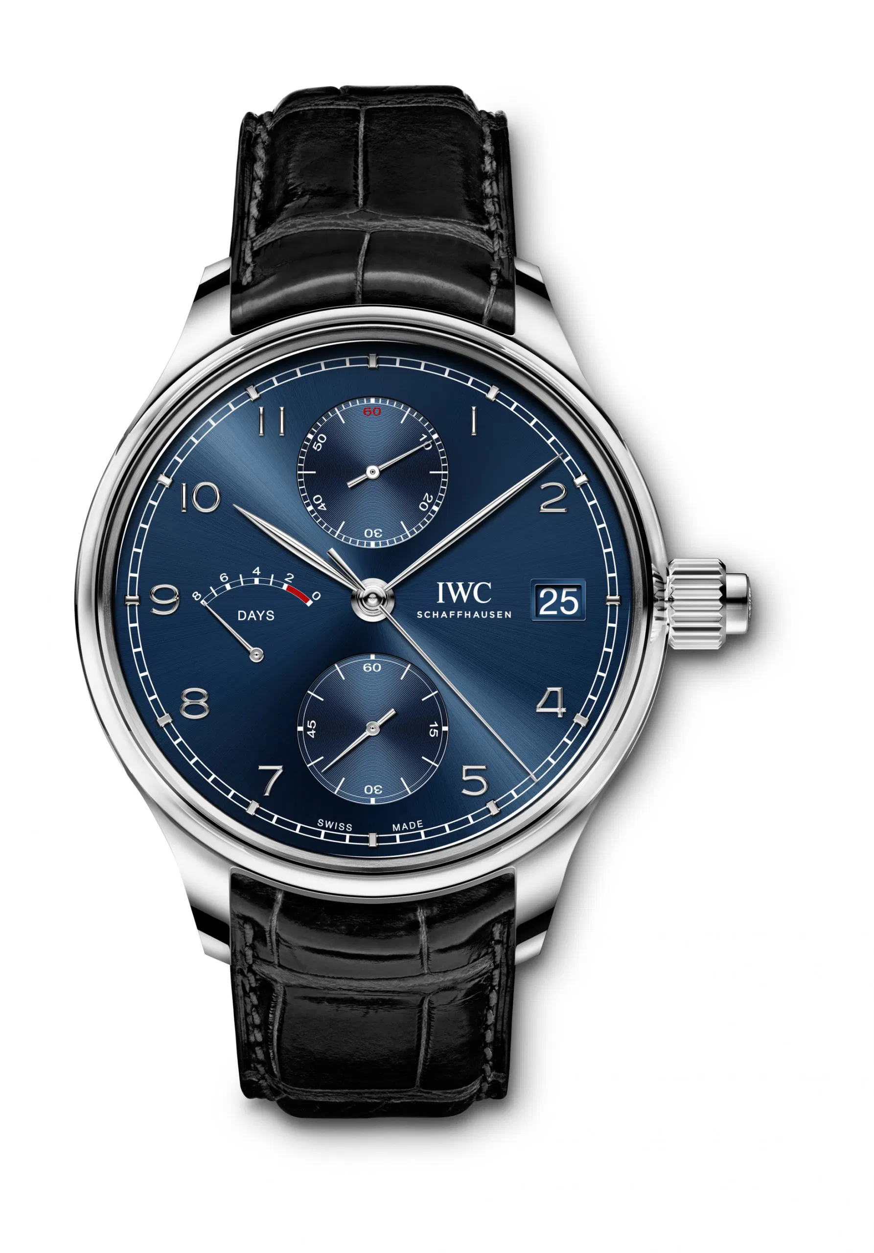 Schaffhausen Portugieser hand wound monopusher edition laureus sport for good iw515301