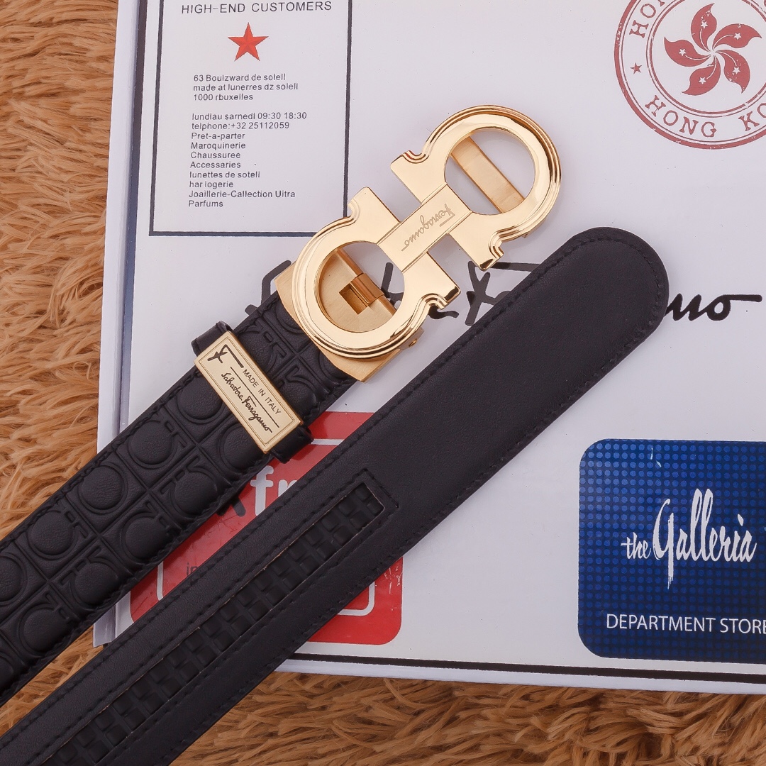 Ferrgamo Leather Belts 1:1 Mirror Version