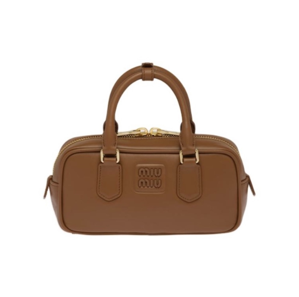 Miumiu Arcadie Leather Handbag Shoulder Bag（Replica）