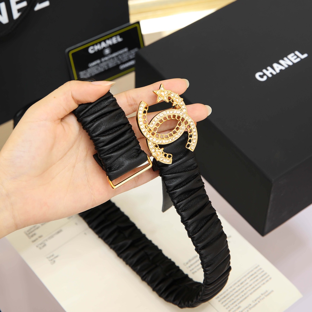 Chanel Leather Belts 1:1 Mirror Version