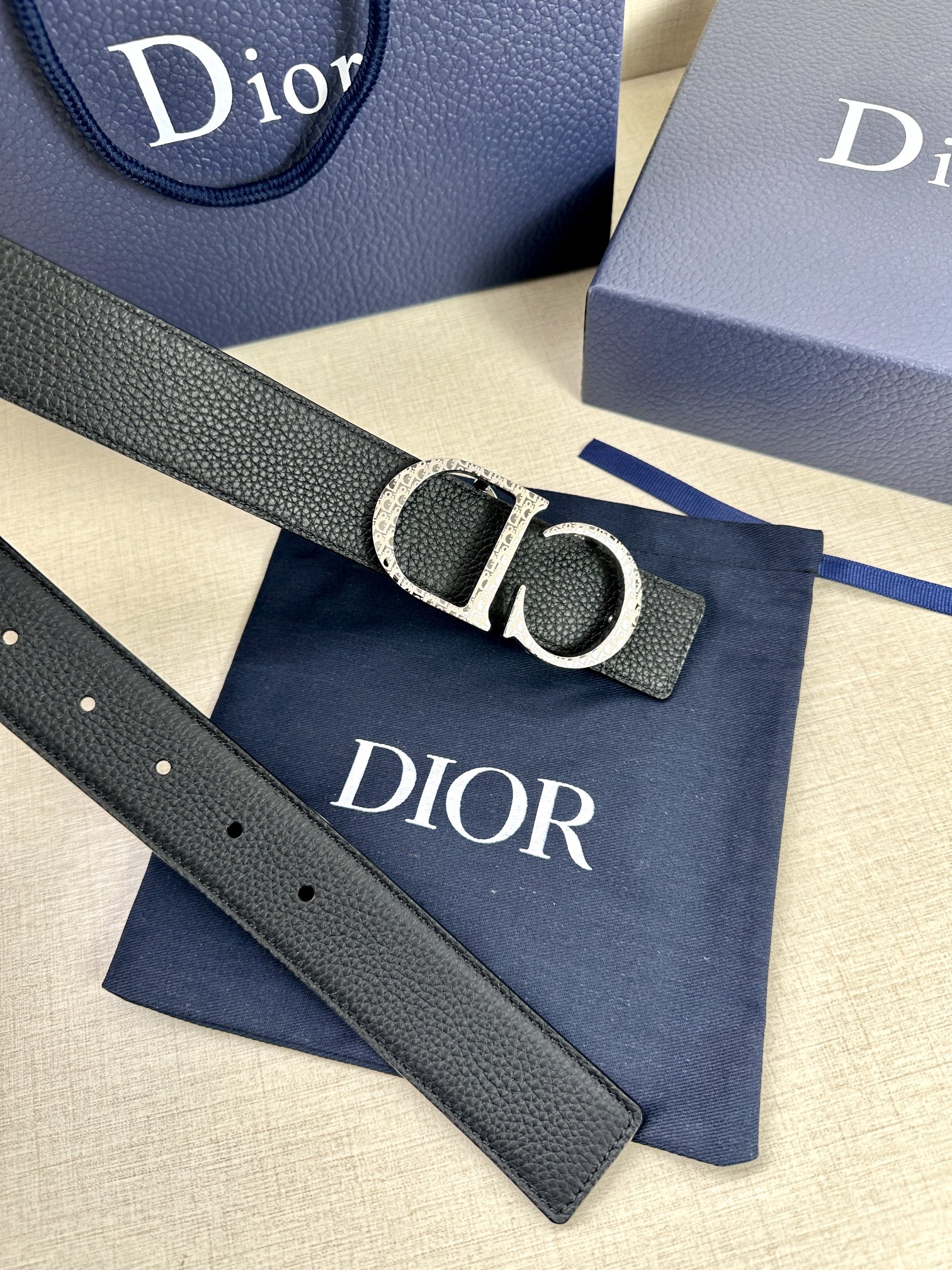 Dior Leather Belts 1:1 Mirror Version