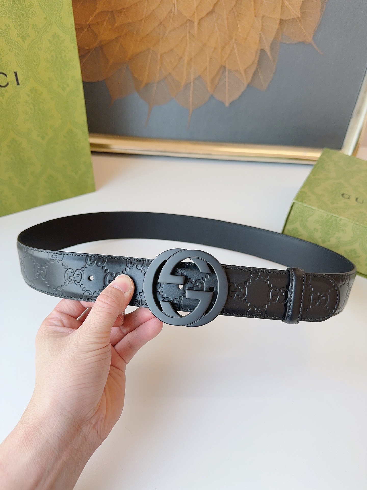 Gucci Leather Belts 1:1 Mirror Version