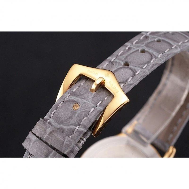 Calatrava Silver & Diamond Dial 28 mm, Yellow Gold Plated