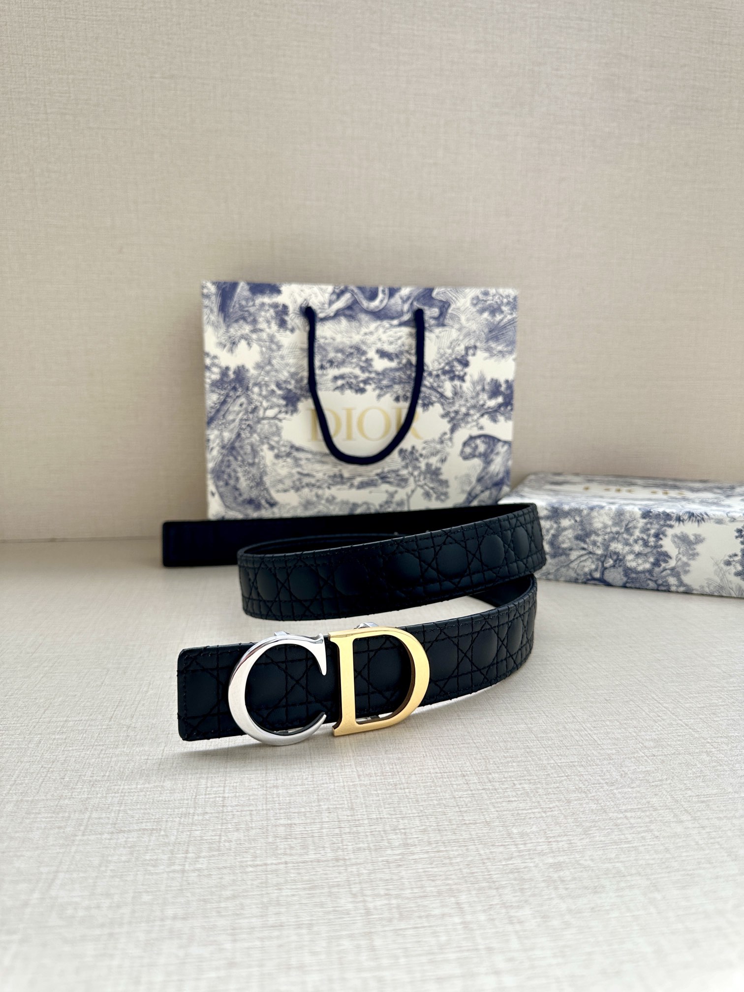 Dior Leather Belts 1:1 Mirror Version