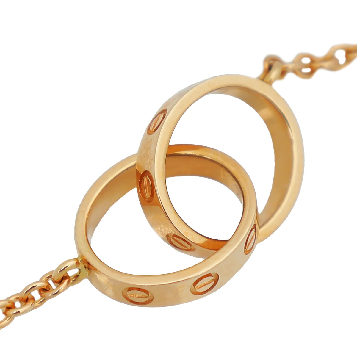 Cartier 18K Pink Gold Love Hoop Bracelet
