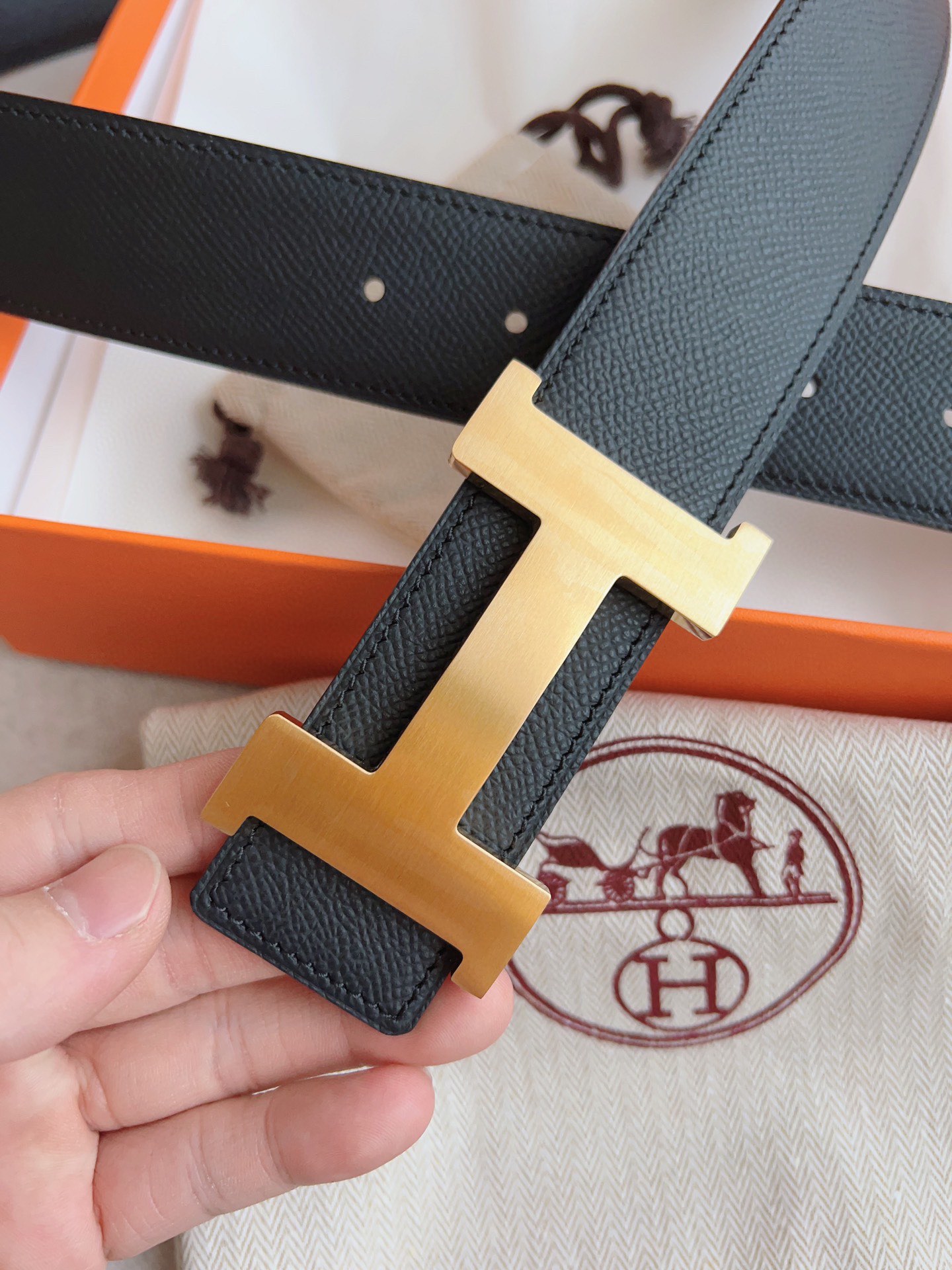 Hermes Leather Belts 1:1 Mirror Version