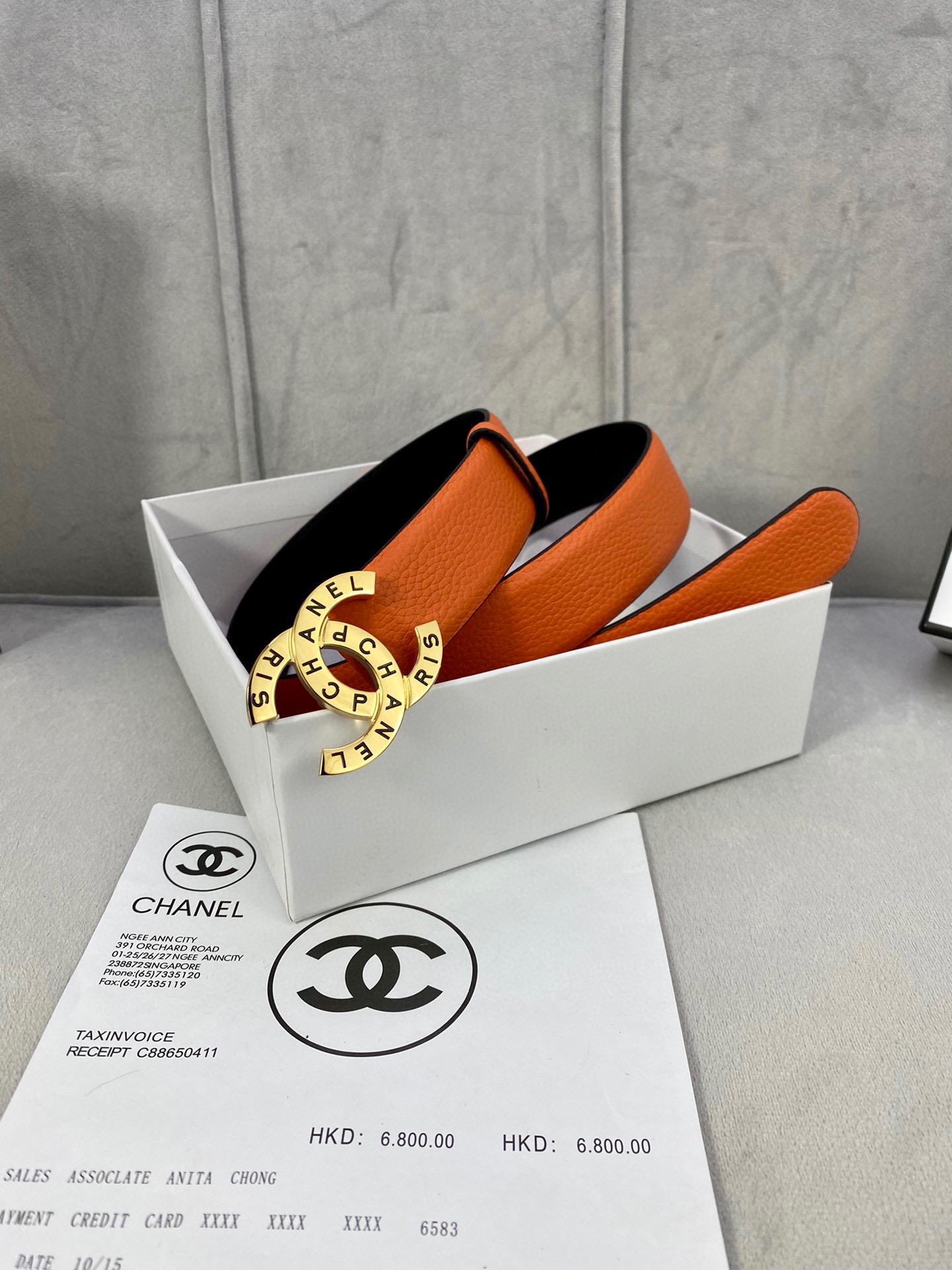 Chanel Leather Belts 1:1 Mirror Version