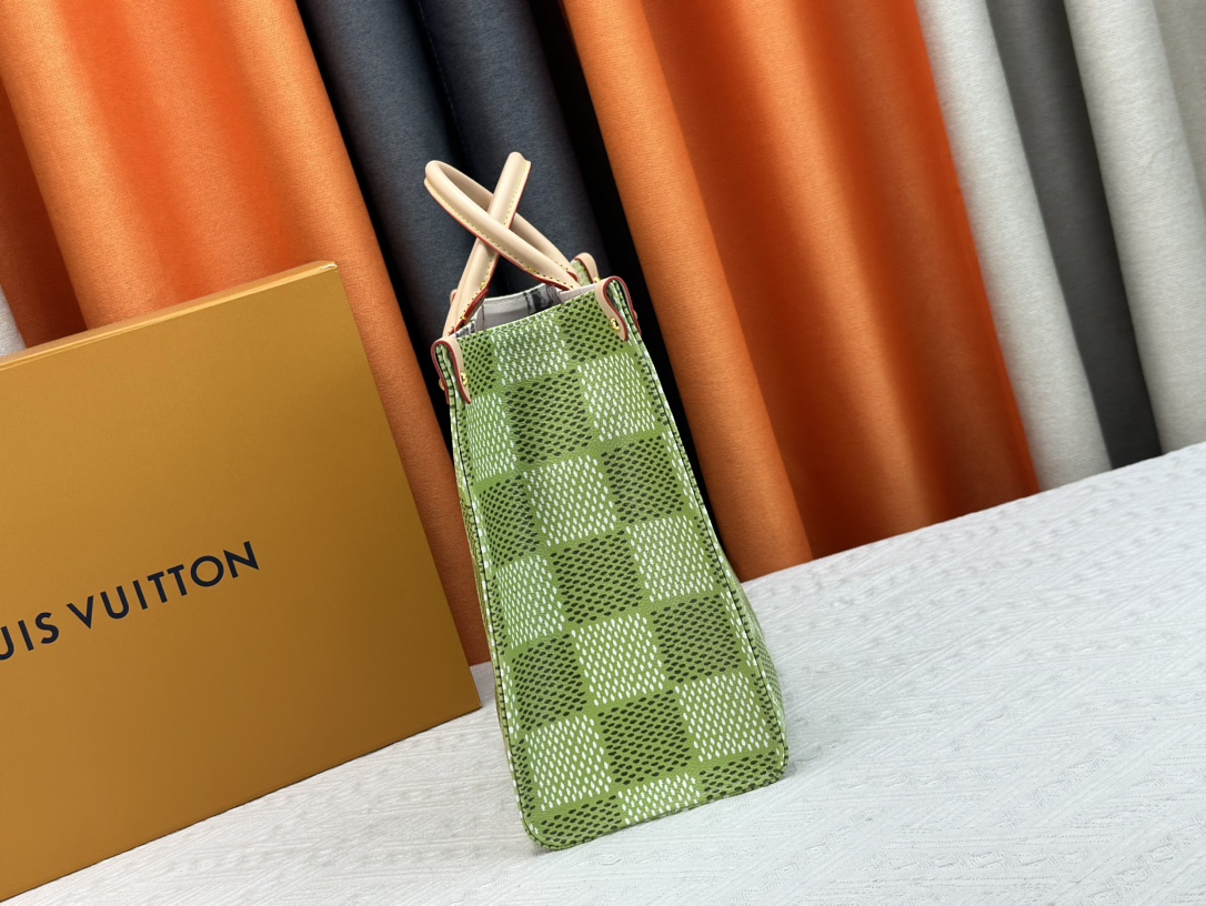 Louis Vuitton On The Go Tote M46542 Shoulder Bag Handbag