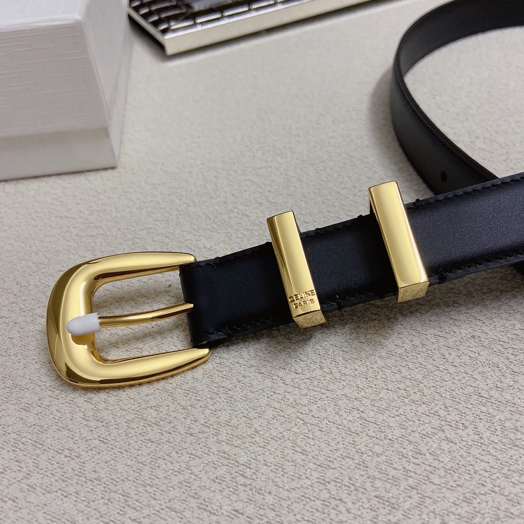 Celine Leather Belts 1:1 Mirror Version