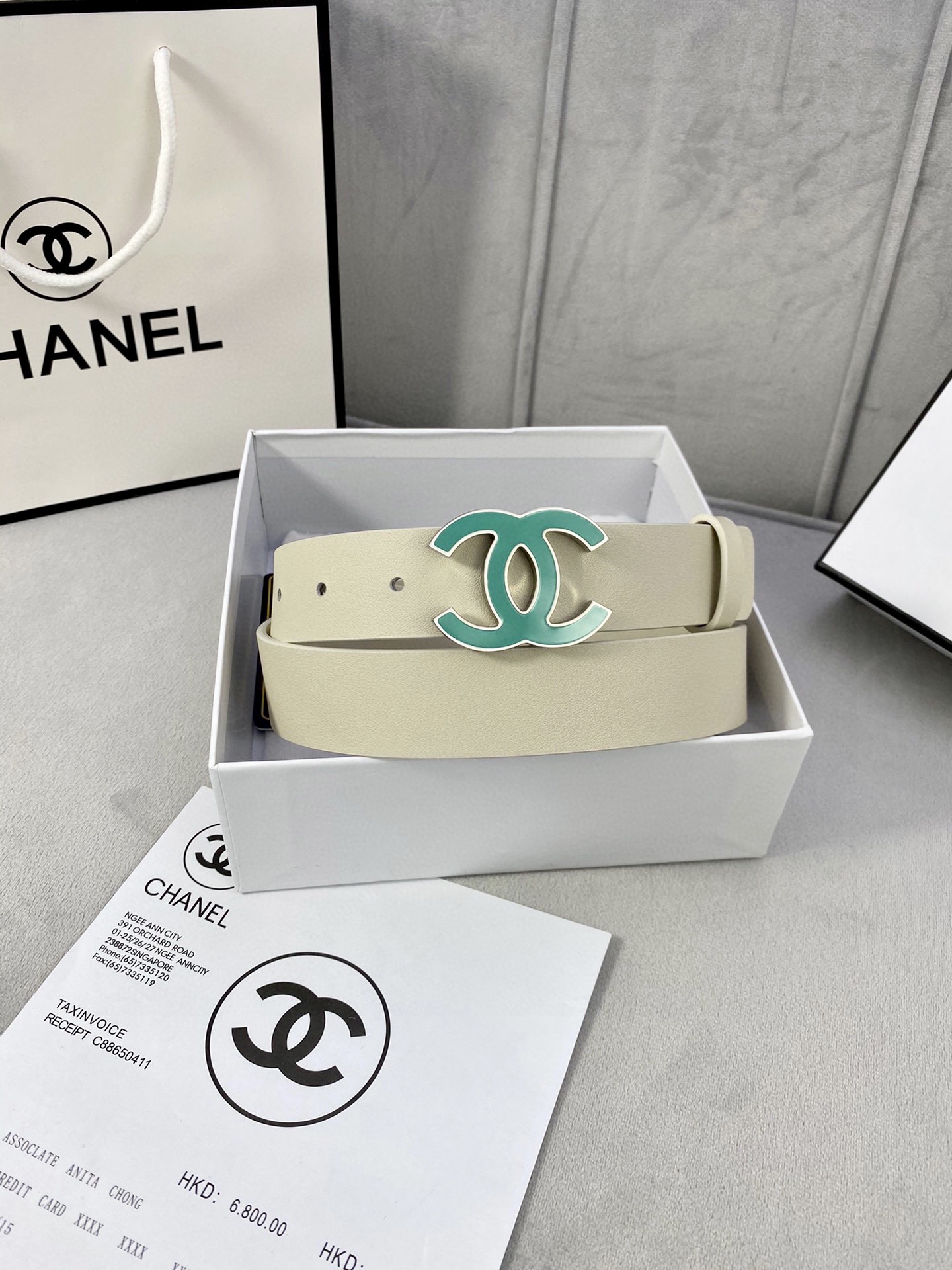 Chanel Leather Belts 1:1 Mirror Version