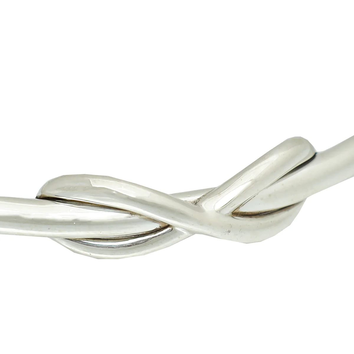 Tiffany & Co Silver Infinity Small Cuff Bangle