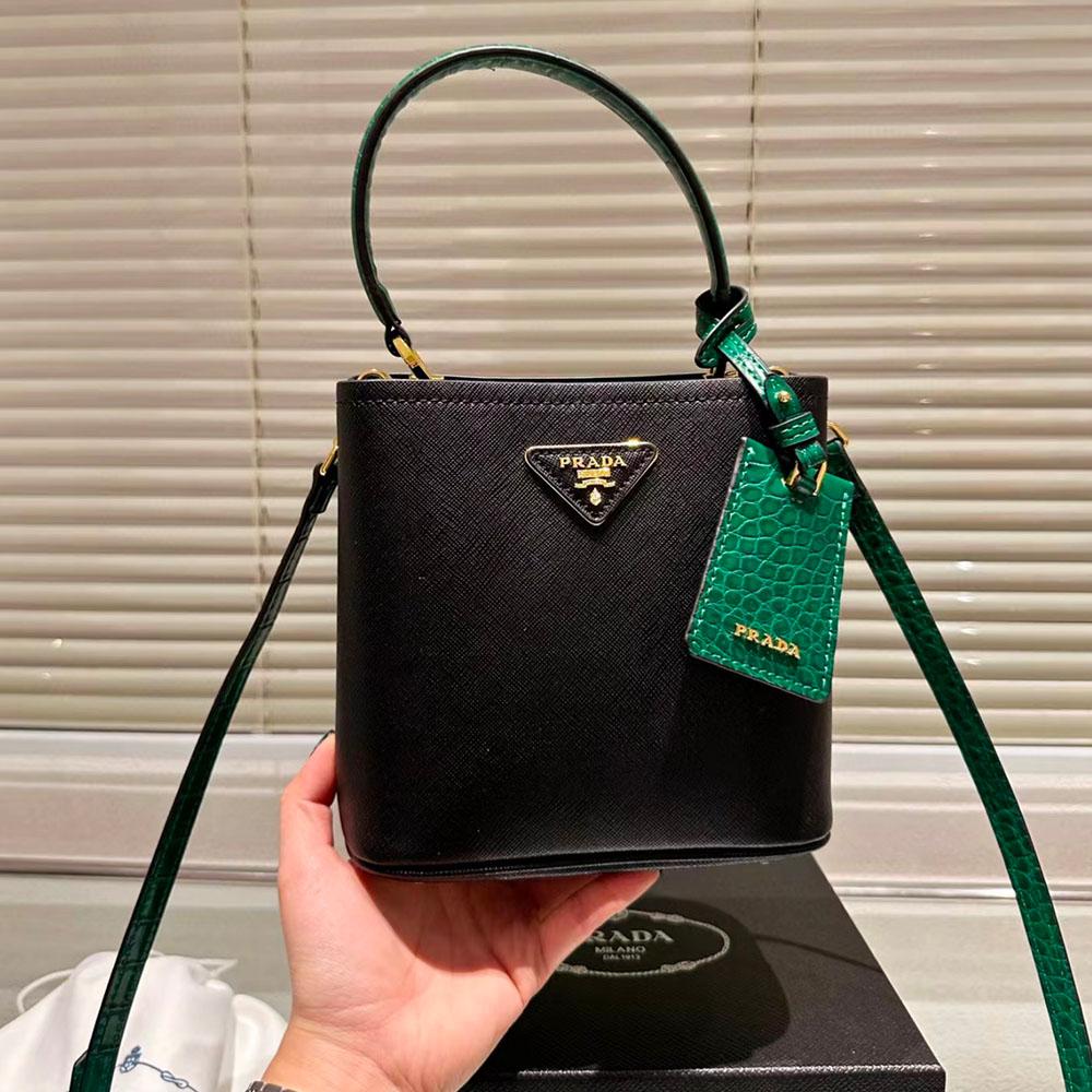 Prada Panier Handbag Saffiano Shoulder Bag（Replica）