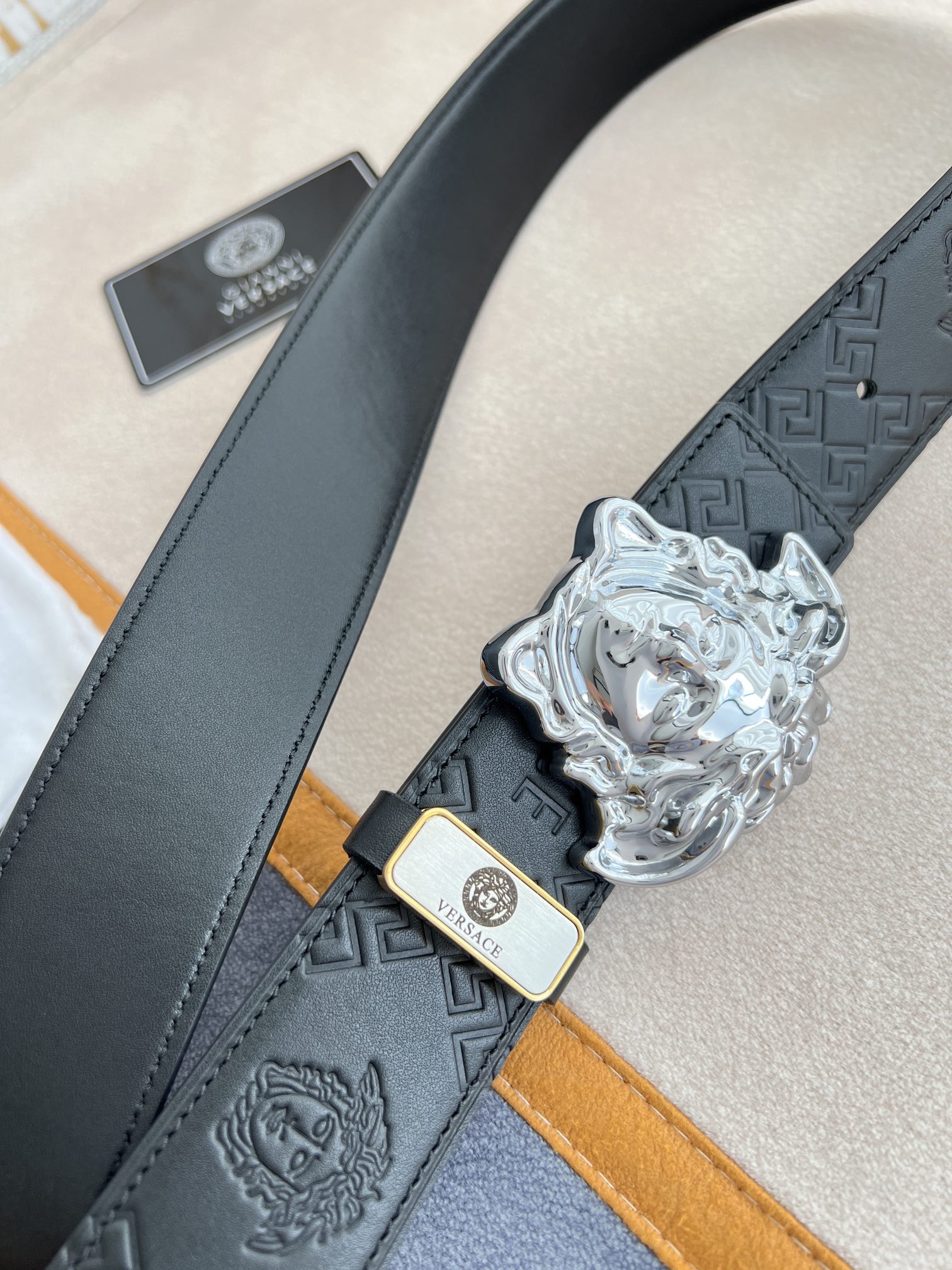 Versace Leather Belts 1:1 Mirror Version