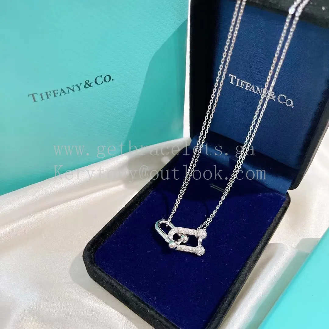 Tiffany HardWear Double Link Pendant Yellow Gold/White Gold/Rose Gold