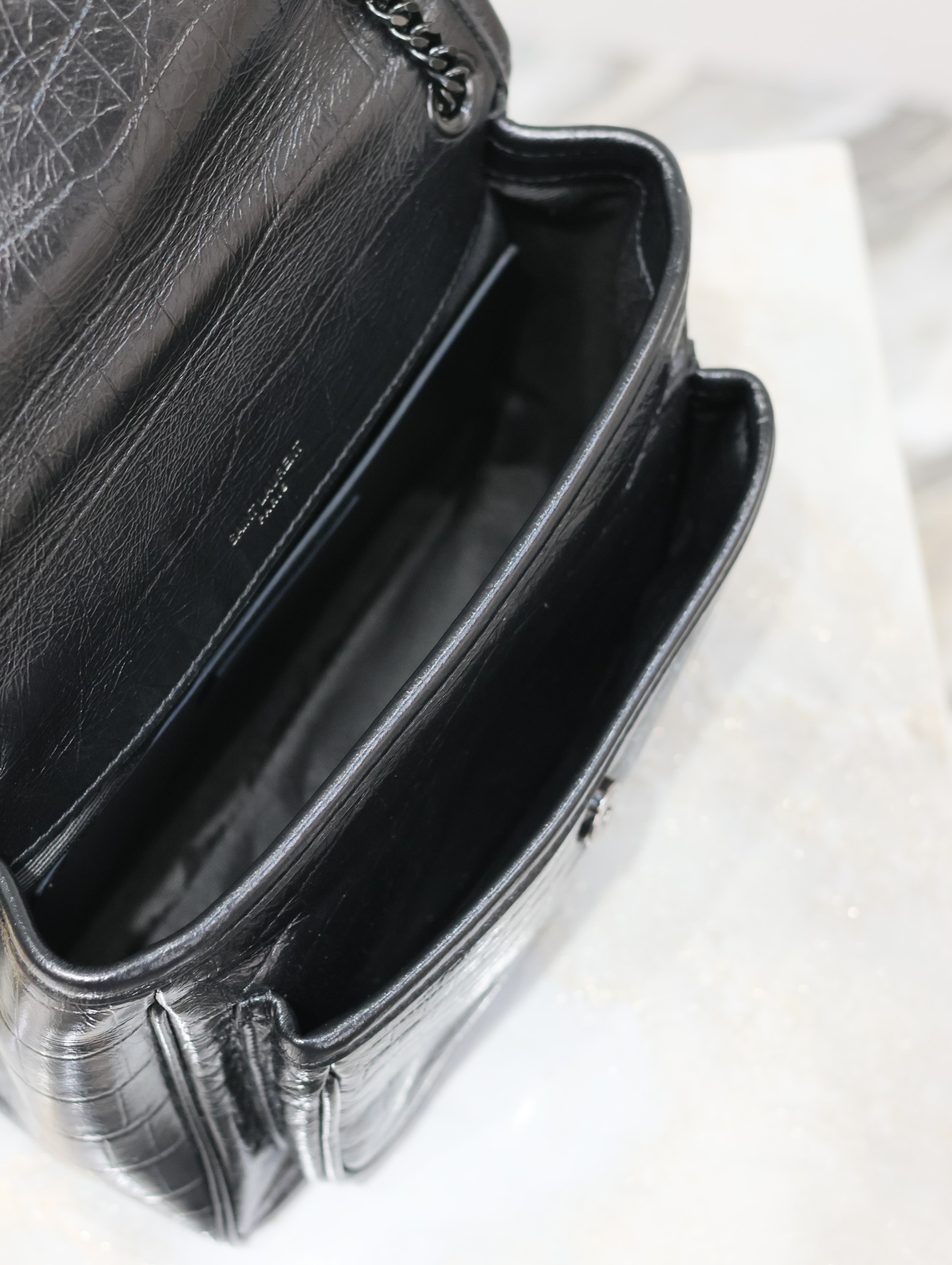 Saint Laurent 10A Handbag Shoulder Bag Top Mirror Quality Version Niki 22cm