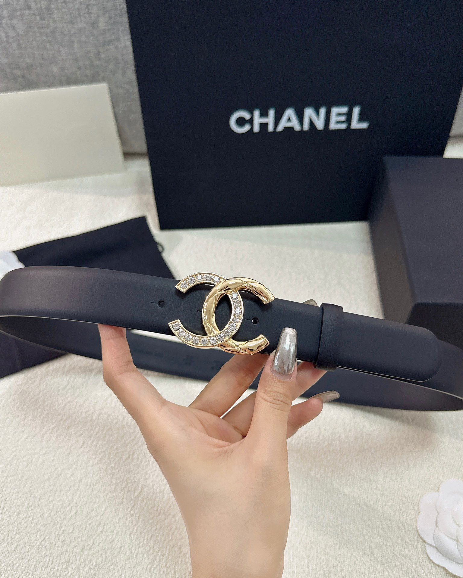 Chanel Leather Belts 1:1 Mirror Version