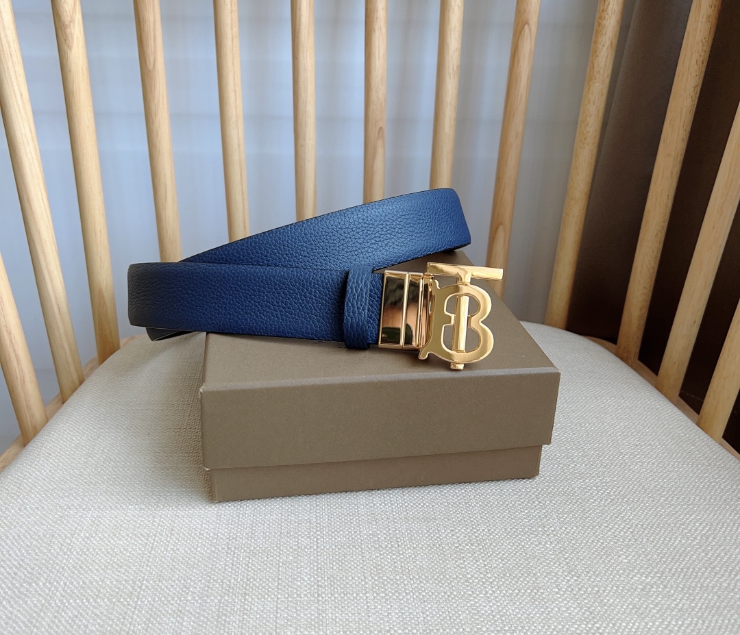 Burberry Leather Belts 1:1 Mirror Version