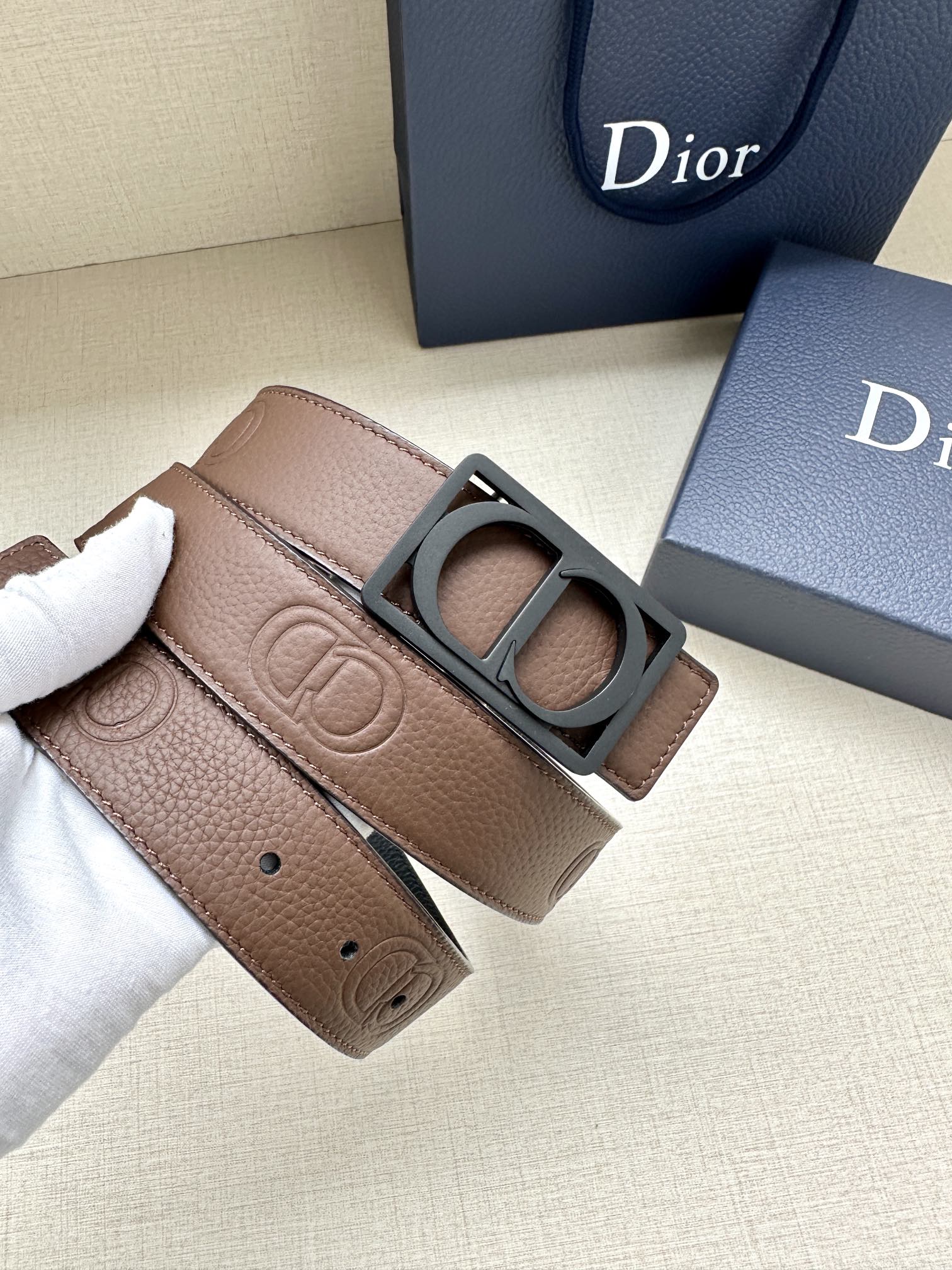 Dior Leather Belts 1:1 Mirror Version
