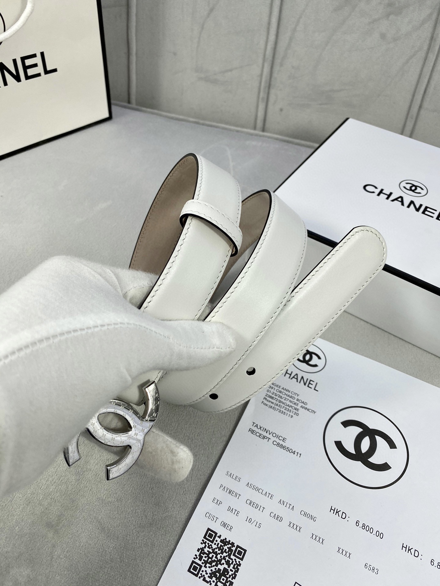 Chanel Leather Belts 1:1 Mirror Version