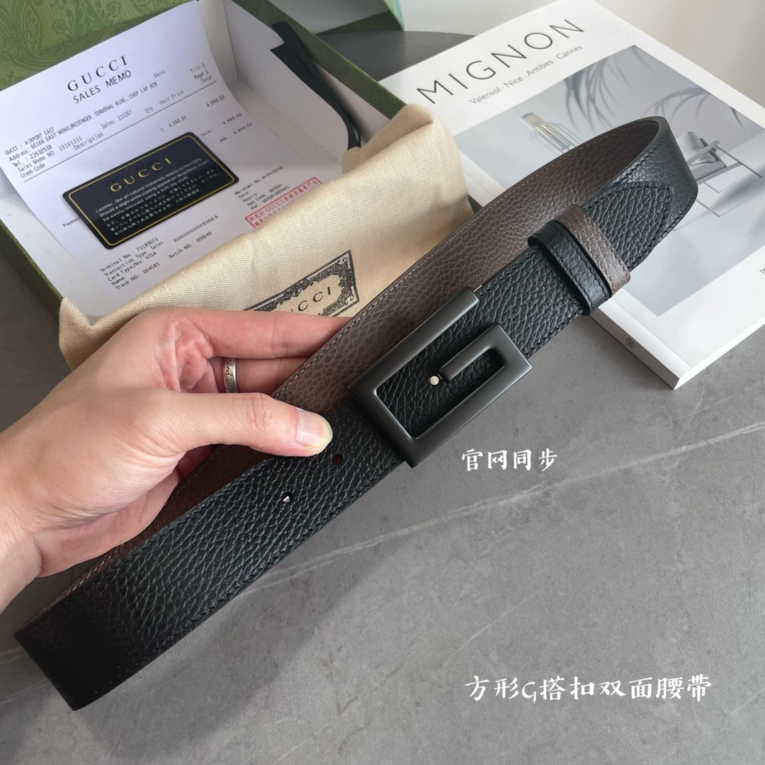 Gucci Leather Belts 1:1 Mirror Version