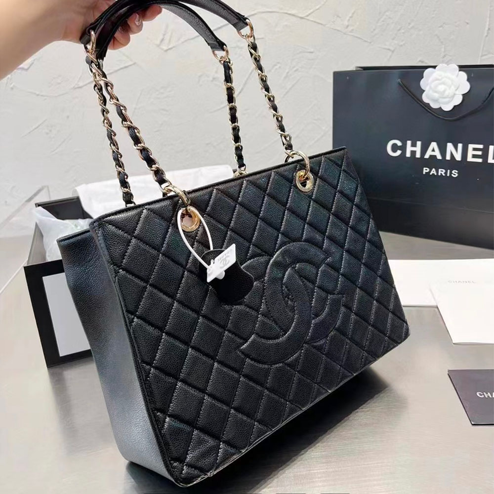 CHANEL GST Tote Bag Caviar A50995(Replica)