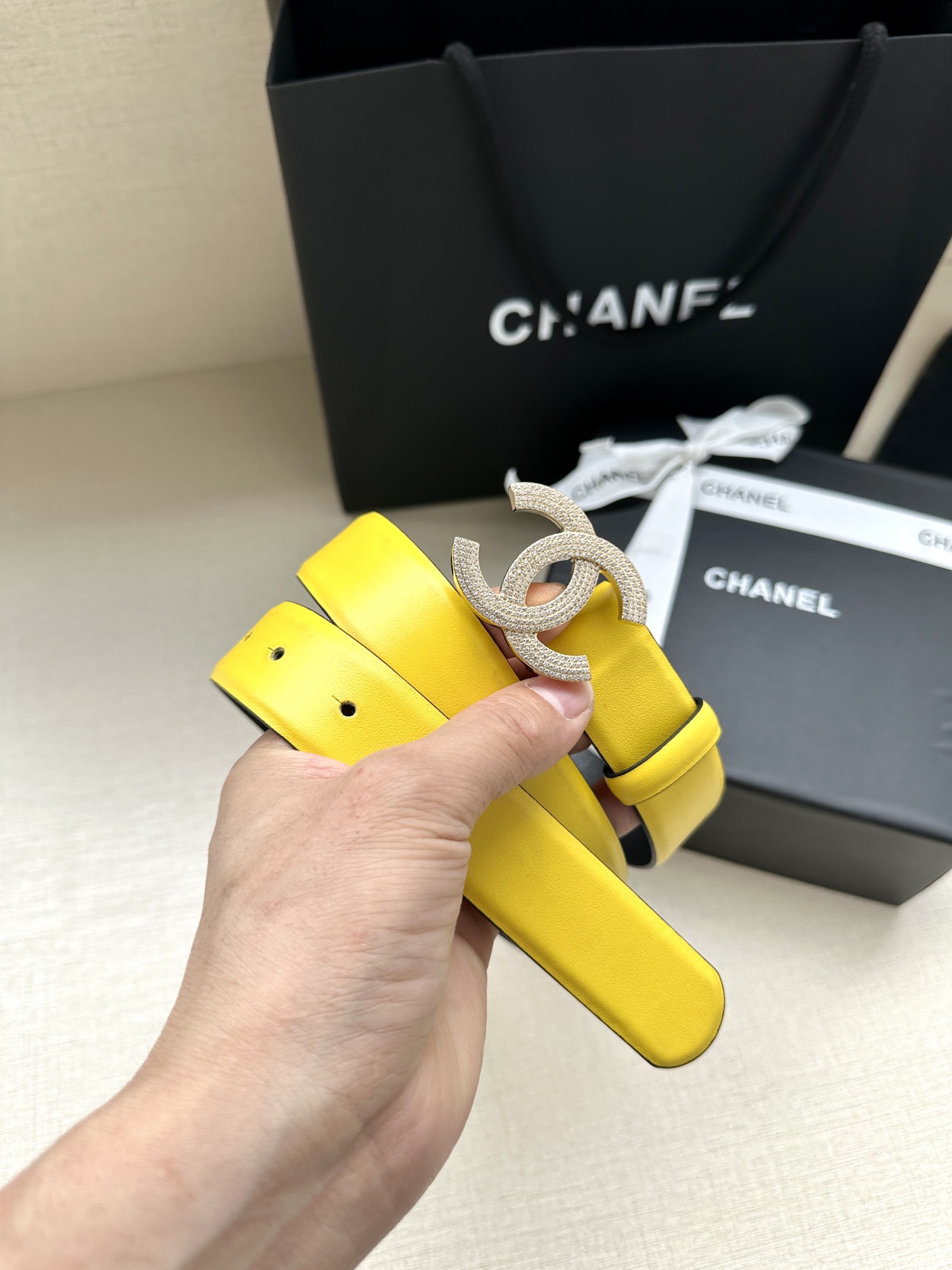 Chanel Leather Belts 1:1 Mirror Version