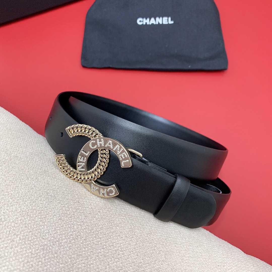 Chanel Leather Belts 1:1 Mirror Version